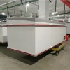 Factory wholesale island freezer for supermarket with direct sale price