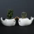 Import Factory wholesale unicorn flower pot  animal ceramic succulent Plant pot with tray from China