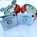 Factory workshop use side brakes car factory car factory use casters