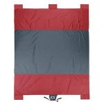 Family huge size 10X9ft  folding camping beach mat with LOGO Custom outdoor compact 210T nylon waterproof beach blanket
