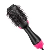Fashion beauty tools one-step hair dryer and volumizer hot air brush, rotating hair straightener brush hair dryer brush