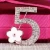 Import Fashion Channel Brooches Pin Number 5 CC Brooches For Wedding from China