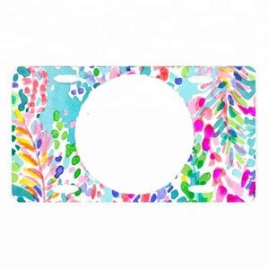 Fashion Custom Personalized Monogrammed Lilly Pulitzer Inspired Car License Plate