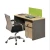 Import fashion design office furniture modern 4 people 2 people one people office table from China