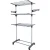 Import Fashion Three Tiers Cloth Drying Rack  Iron Powder Coating Clothes Dryer Rack Household Multifunctional Clothes Drying Racks from China