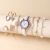 Import Fashion trend casual simple silica gel quartz watch + bracelet (2pcs/set) from China