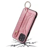 Fashion Women Bags PU Leather Mobile Phone Case With Strap For Iphone