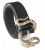 Import Fashion Women Black Brown Leather Belt with Snake Buckle from China