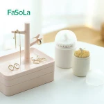 Fasola Cute Shaped Toothpick Box Creativity Holder Dispenser Toothpick Jar Creative Home Toothpick Bottle
