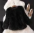 Import Faux Black Fox Fur Coat Girls from China