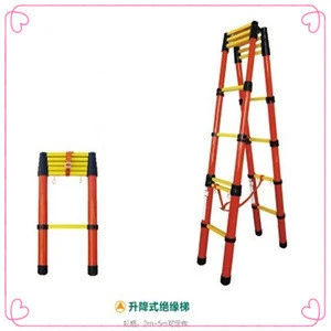 fiberglass telescopic step ladder/fiberglass step ladder