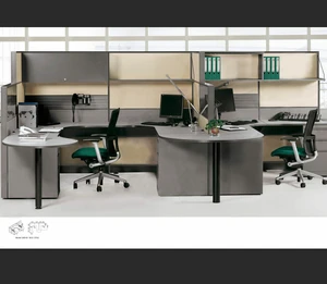 FKS-OMS-WT-D60-02 Office furniture modern design office workstation modular