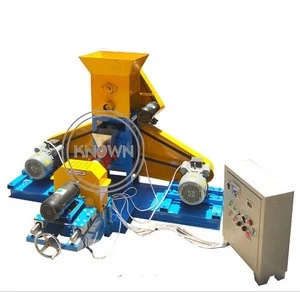 Floating Animal Fish Feed Making Machine Pet Dog Food Pellet Extruder Processing Machinery with High Quality