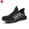 Fly Knitting Soft and Unruffled,Grasping Anti-Skid Safety Shoes