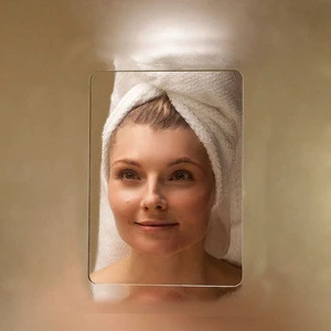 Fog free film for bath mirror