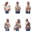 Import Foldable 6-in-1 Baby Carrier with Waist Stool Cotton Baby Carrier with Hip Seat from China