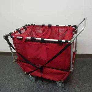 foldable Aluminium shop carts