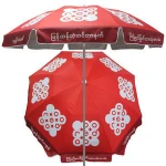 folded beach umbrella table automatic wet umbrella wrapping machine