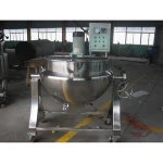 Food & beverage machinery tilting steam jacketed kettle