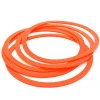 Food-grade Silicone Flat Round Soft Red Rubber Gasket