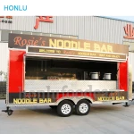 food truck trailer fully equipment food trailer modern truck equipment trailer