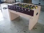 foosball table with cooler box