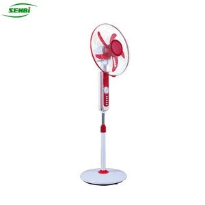 For Syria Yemen 16 inch 18 inch 12 volt ac dc stand fan with LED LAMP and USB