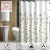 Import Free sample good price terry cloth shower curtain with bath rug sets from China