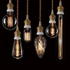 Free samples Edison decorative CE RoHS ERP A19 A60 E27 B22 indoor pendant light clear bulb incandescent