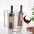 Import Freestanding Holder Shelves 6 Wine Glass Bottle Metal Wine Racks for Home Hotel Restaurant from China