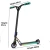 Import freestyle  forks  lucky   streetpark  stunt scooter neo chrome rainbow from China