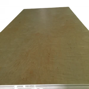 Furniture grade uv prefinished  maple veneer plywood sheet