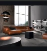 Furniture living room sectional  home interior corner leather sofa lifestyle living furniture wooden sofa set images sofa
