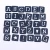 Import Fustella Alphabet Dies Scrapbooking Templates Mold Die Cut Cardstock Metal Etching Stencils from China