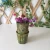 Import Galvanized Steel Metal Floral Vase tin pail/antique pot/flower vase from China