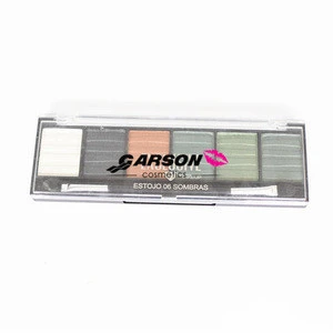 Garson Private Label Eye Shadow Pressed Powder Colorful Glitter Eyeshadow Palette