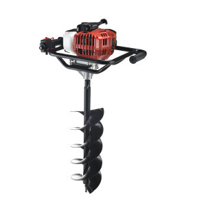 Gas Powered Post Hole Digger with 6&quot; &amp; 10&quot;Auger Bits 52CC Power Engine Motor Professional earth auger post digging hole