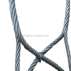 General Purpose Ungalvanized Steel Wire Rope Sling For Construction, Crane, Industrial