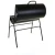 Import Genuine Black heavy duty  cylinder barrel oil drum Smoker Portable bbq smoker grill commercial for outdoor from China