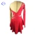 Import Girls&#x27; Ice Skating Dress Red Elastane Outdoor Clothing Competition Skating Wear Breathable Handmade Fashion Skating Wear from China