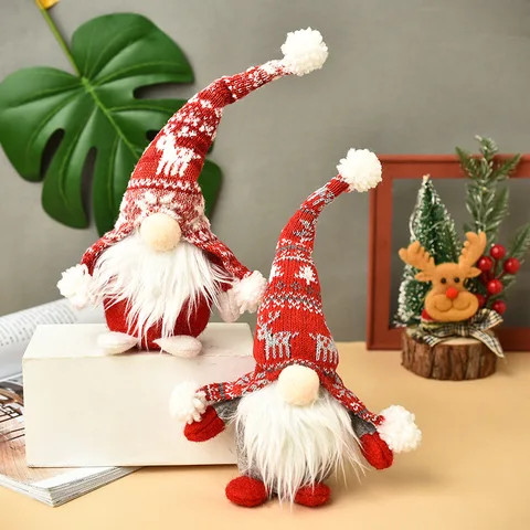 gnome swedish tomte christmas ornaments new year gift xmas holiday decorations buy faceless santa gnome christmas decoration