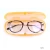 Good quality colored Semitransparent Plastic Optical Glasses Case, Magnet on-off hard plastic eyewear case