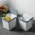 Import Good quality house hold garbage cleaner trash bin plastic with handles from China