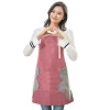 Greaseproof Waterproof Adjustable Wipe Hand Bib Apron with Pockets for kitchen cooking