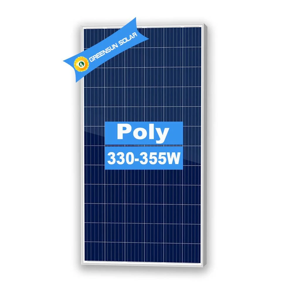 Greesun Factory Poly Solar Cell Panel Photovoltaic 350Watt Paneles Solares Tipo Tejase For Sale