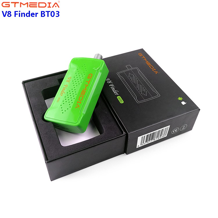 GTmedia V8 Finder BT03 Mini Digital Satellite Finder Support Android IOS DVB-S2 connection by USB cable Bluetooth