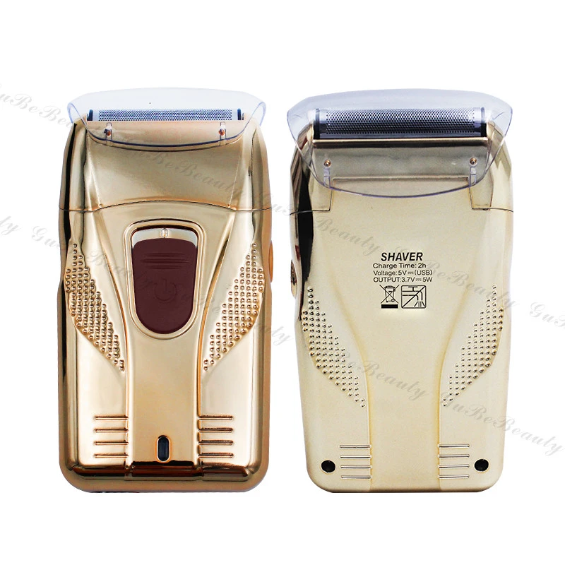 Gubebeauty barber golden portable face hair trimmer men shaver baby body hair trimmer for homeuse with FCC&CE