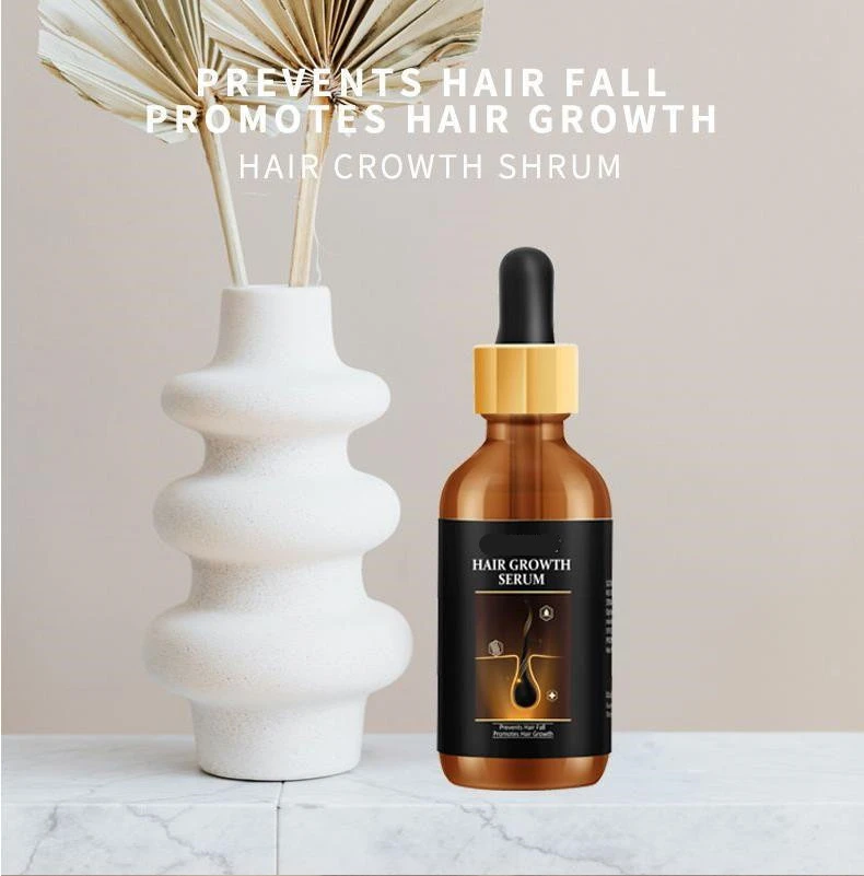 Hair Growth Serum oil private label Promotes Follicles Growth Improve Hair Loss Scalp Serum Hair Care Conditioner Essential Oil