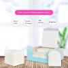 Hand insert U shaped cotton pad face cleansing cotton pad double sided cleaning cotton OEM