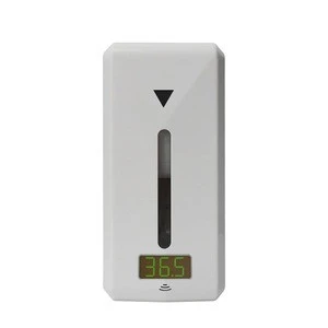Hand sanitizer dispenser with temperature for school, temperature foam dispenser
